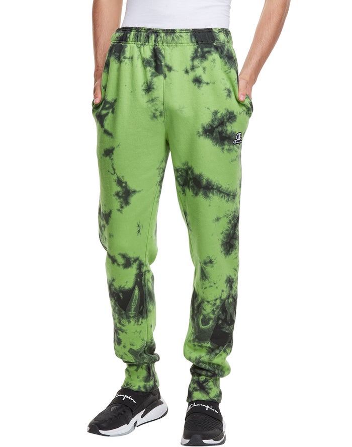 Jogger Champion Hombre - Galaxy Dye ( Verde/Negras ) 2436958-SV